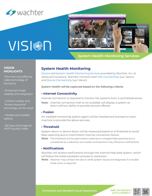 System Health Monitoring