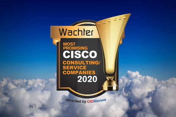 Wachter award for most promising Cisco consulting/service companies of 2020