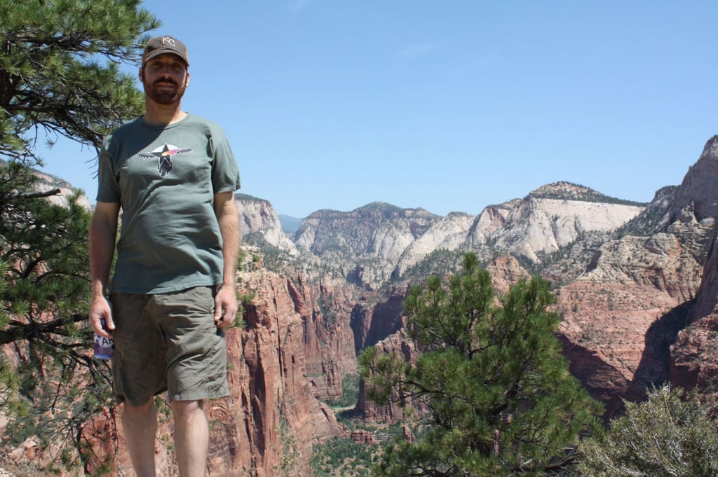 Brian at Zion National Park Angel's Landing June 2011