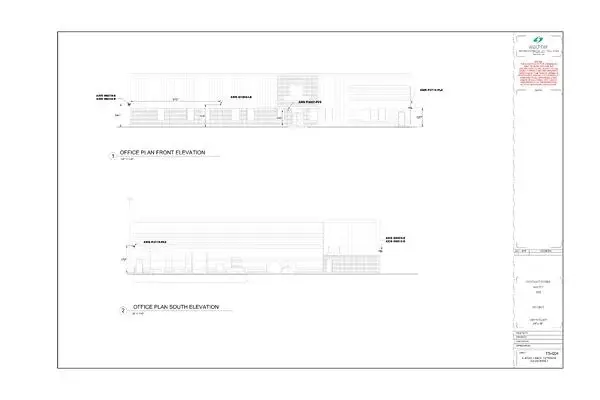 Physical Security Surveillance Building Elevation